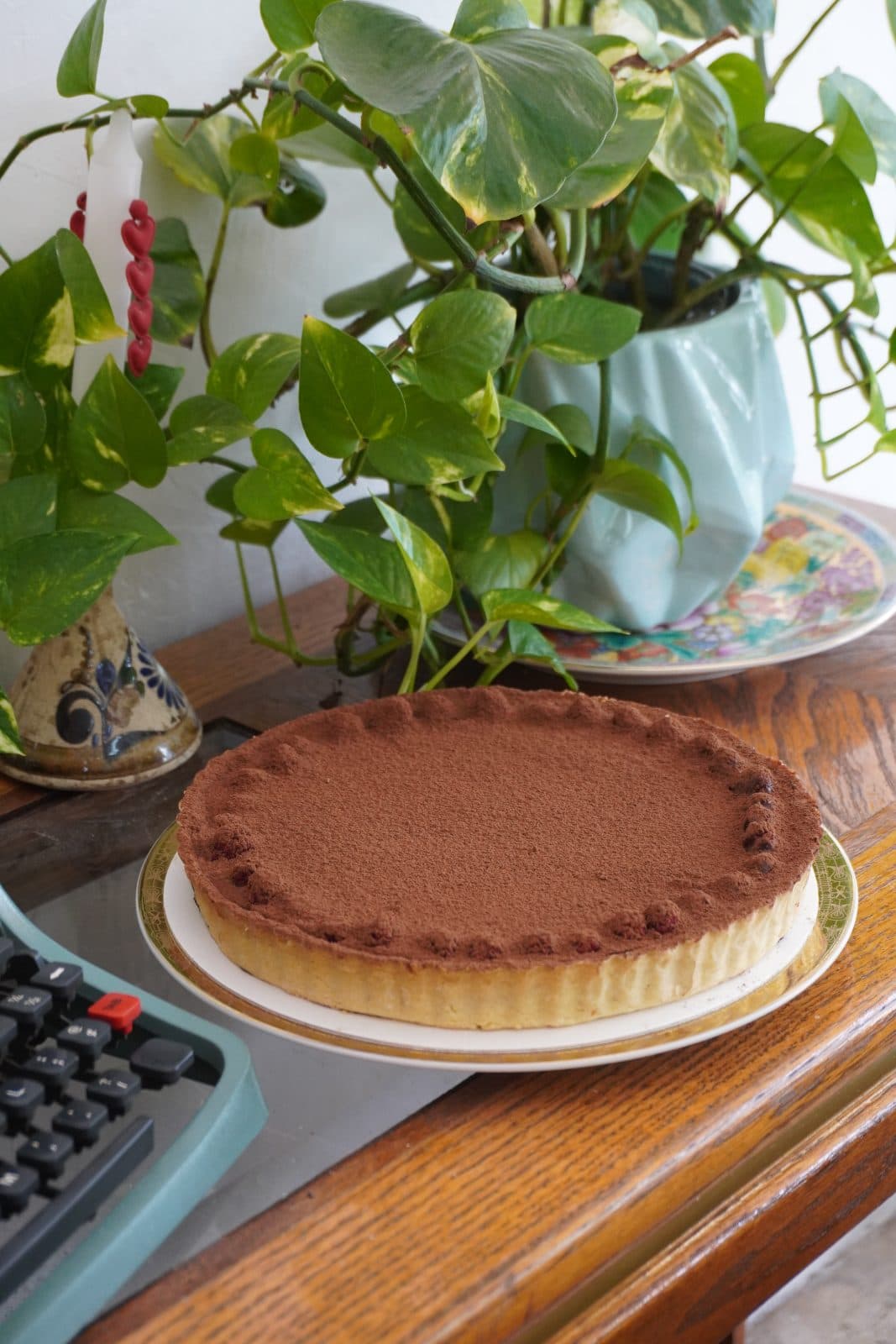 Tartaleta de Trufa con Frutos de Temporada