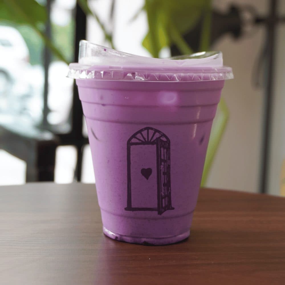 Taro Ube Latte